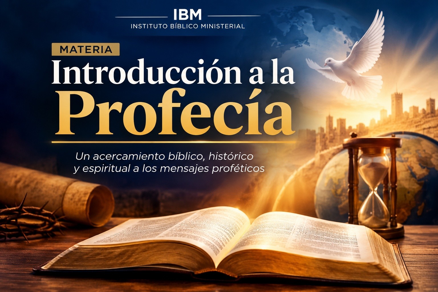 Una materia que nos introduce a Cristo mismo. Nos preparamos para los sobrenatural de Dios en nosotros.